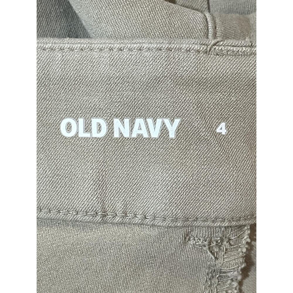 Old Navy Pants Womens 4 Brown High Rise Pixie Skinny Ankle Mocha Taffy Stretch - Picture 9 of 13
